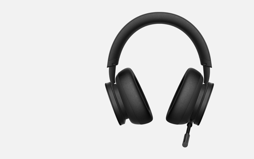 Front of the XBOX  Wireless Headset