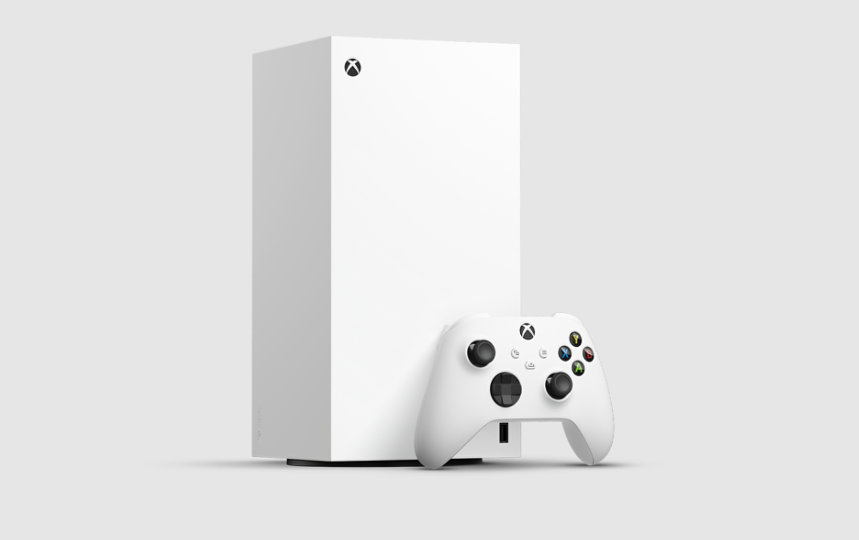XBOX Series X – 1 TB Digital Edition (White) with XBOX Wireless Controller