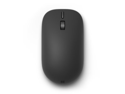 A top-down view of Surface Mouse (2nd Edition) in the colour Black.