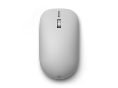 A top-down view of Surface Mouse (2nd Edition) in the colour Platinum.